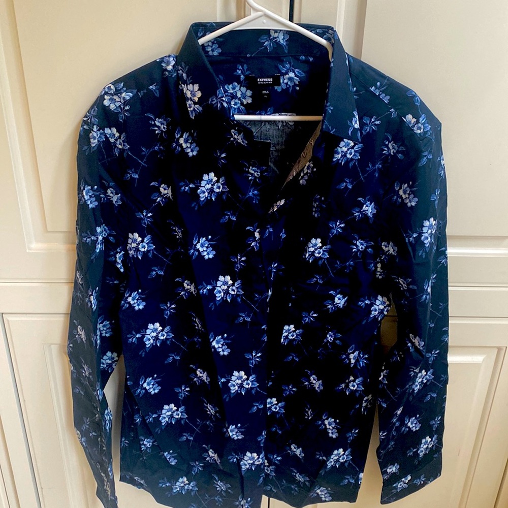Express Men’s 1MX Extra SlimShirt- Brand New